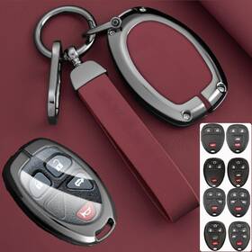Weykos Rsm9203 For 2007-2014 Chevy Tahoe Traverse Gmc Yukon Zinc Alloy Remote Key Fob Coer Case