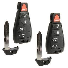 Frg9c Wholesale-24-7 2 Remote Key Fob 5btn For 2008 2009 2010 Jeep Grand Cherokee Commander
