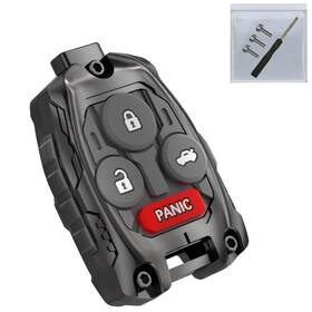 Wcs265 Wicuasix Zinc Alloy Key Fob Shell For Honda Accord Civic Cr-v Pilot - 4 Button