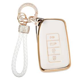 52lkssb Wsauto Key Fob Cover Keychain Kit Compatible With Lexus Rx Is Es Gs Ls Nx Rs Gx Lx Rc L