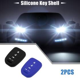X Autohaux 723115994117 Car Smart Key Fob Cover Protector For Honda Civic Accord Cr-v Hr-v Pack Of 2