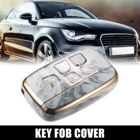 X Autohaux 724117027032 Car Key Fob Cover 5 Button Remote Case For Range Sport Jaguar