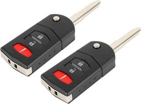 F22111600ux0027 X Autohaux 2pcs Car Replacement Keyless Remote Key Fob Shell Case For Black
