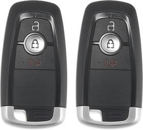 F22120200ux0224 X Autohaux 2pcs 315mhz Key Fobs For Ford 2018-2022 Smart Keyless Entry 3 Buttons 49 Chip