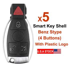 Sa2126 Xhorse 5x Vvdi Be Key Pro For Benz Yellow Verion No Points And 4 Buttons Shell