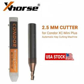 Xc-007 Xhorse Sl259 2.5mm Milling Cutter For Mini Condor Xc-002 And Dolphin Xp-005/xc-007
