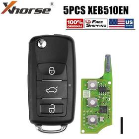 Xeb510en Xhorse 5pcs/lot For B5 Type Super Remote Key Within Xt27b Chip