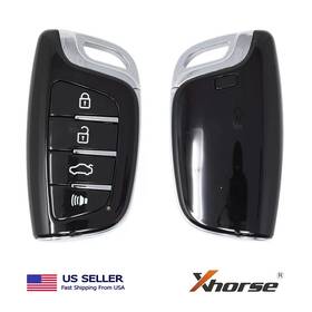 Xscs00en Xhorse Universal Smart Proximity Remote Key Crystal Black 4 Buttons