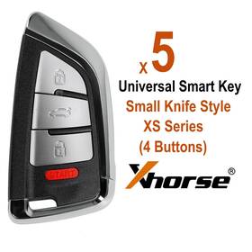 Xsdfx2en Xhorse 5x Universal Smart Remote Key Xs Series Knife Style 4 Buttons