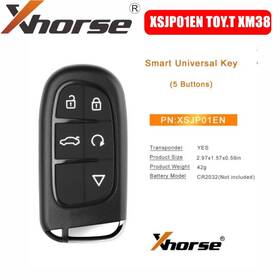 Xsjp01en Xhorse Universal Smart Key Xm38 Serie For Jeep Style 5 Buttons Vvdi