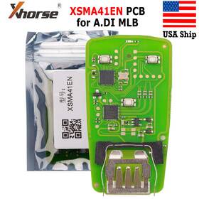 Xsma41en Xhorse Fit For A.di Mlb Pcb 3 Buttons Vvdi2 /key Tool Plus/mlb