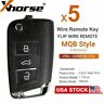 Xkmqb1en Xhorse Vvdi Universal Wire Flip Remote Key Mqb Style Buttons