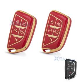 Fo198r Xotic Tech #fo198r 2 Tpu Full Protect Keyless Enrty Key Fob Protector For Cadillac Ct6 Xt4 Xt5 19-up Fo198r Xotic Tech #fo198r 2 Tpu Full Protect Keyless Enrty Key Fob Protector For Cadillac Ct6 Xt4 Xt5 19-up