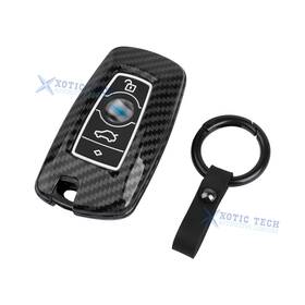 Fo228-variation Xotic Tech #fo228-variation Silicone Button Cover Key Fob Holder Shell With Ring For Bmw 1 3 4 5 6 7 Series