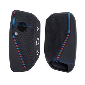 Fo287-variation Xotic Tech #fo287-variation Keyless System Silicone Key Fob Case Protector For Bmw 5 7 Series X5 X6 X7 Xm I5