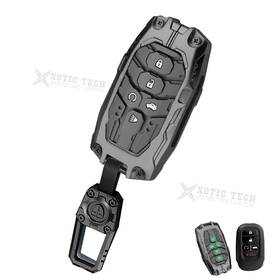 Fo301bk Xotic Tech #fo301bk Gunmetal Mech Luminous Smart Key Fob Shell Chain For Honda Civic Pilot Hrv 2022 Fo301bk Xotic Tech #fo301bk Gunmetal Mech Luminous Smart Key Fob Shell Chain For Honda Civic Pilot Hrv 2022