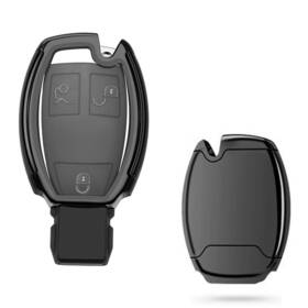 Fo49bk Xotic Tech Full Protection Smart Key Cover Fob Tpu Case For Mercedes Benz C E Class Black