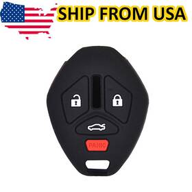 10140521ebus Xukey For Mitsubishi Lancer Outlander Galant Key Cover Fob Silicone Case Protector