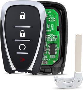 13598815 Yewong Proximity Remote Key Fob Replacement Fits For Chevy Chevrolet Cruze Volt