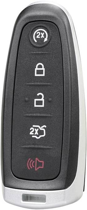 240301gu0058 Yollky Key Fob Cover Shell Case Replacement 5 Buttons Remote Control