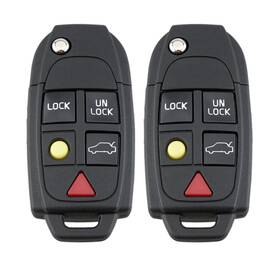 Zeg990683e06 Zegale 2 For Volvo V70 2000 2001 2002 2003 2004 2005 2006 Remote Key Shell Case Fob
