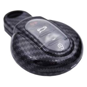 A0105131-2 Zorratin Carbon Fiber Pattern Key Fob Cover Protector For Mini Cooper F54 F55 F56 F57 F60