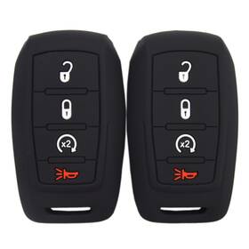 A0105219-4-bb-v2 Zorratin Silicone Key Fob Cover For Ram 1500/2500/3500 2019-2025 - 4 Buttons