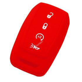 A0105219-4-r Zorratin Silicone Key Fob Cover For Ram 1500/2500/3500 2019-2025 - 4 Buttons