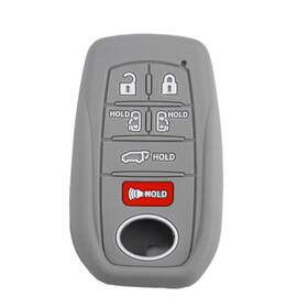A0105244-6-g Zorratin Toyota Sienna Key Fob Cover Case 2021-2025 - 6 Buttons Remote Compatible