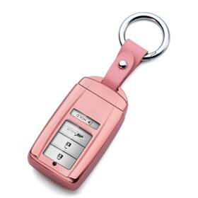 22041802 Zspdacc Compatible With Acura Key Fob Cover Chain Tlx Rlx Nsx Rdx Mdx Ilx Plx Pink T
