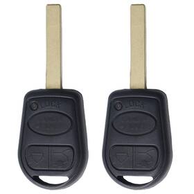 Fo-shell-9370 Zyzmoon Replacement Car Key Fob For Land Rover 20022006 Range 3 Button Remote L