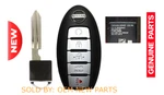 KR5S180144014 - Unlocked Oem Nissan Altima Maxima Smart Key 5B Trunk S180144310. Fixed Price $24.99.