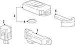 Genuine Honda Keyless Entry Transmitter 72147-3A0-A11. Fixed Price $173.81.