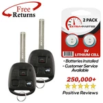 Remote Fob Replacement Uncut Key 3BTN For Lexus (HYQ12BBK, HYQ12BBB, 4D-68). Fixed Price $29.95.