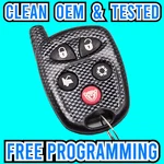 Clean Polar Autostart Bear Carbon Fiber Keyless Remote Fob NAHAM104. Fixed Price $29.85.