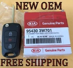 New Oem 2012 2013 Kia Sportage Flip Keyless Remote Fob Transmitter 95430-3W701. Fixed Price $950.00.