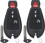 Key Fob Replacement Compatible With 2013-2021 Dodge Ram 1500 2013-2018 Black. Fixed Price $42.84.