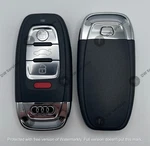 New! Audi 4-BUTTON Remote Slot Key Fob Without Comfort Access IYZFBSB802. Fixed Price $54.99.