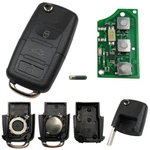 Flip Key 434 Mhz + Blank Transponder Car New Suitable For Vw Volkswagen. Fixed Price $40.75.