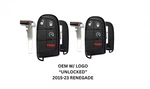 Pair Of Oem 2015-2023 Jeep Renegade Smart Keys 735636994. Fixed Price $49.99.