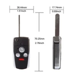 New For 2006 2007 2008 2009-2011 Honda Ridgeline Remote Key Fob Shell Cover 4B. Fixed Price $11.19.