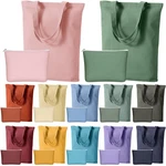 24 Pack Blank Tote Bags Bulk And Makeup Pouches 13 X 15 Inch Cotton Reusable .... Fixed Price $67.62.