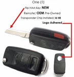 Vw Beetle Keyless Car Remote 1J0 959 Control Oem New Blade. Fixed Price $35.06.