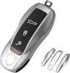 Qbuc For Porsche Key Fob COVER,3-PIECE Painted Shell A:silver Gray. Fixed Price $31.20.