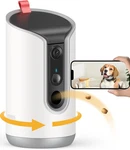 2K Pet Camera Treat Dispenser, 360 View Dog With Phone App, 5G&2.4G Wifi. Fixed Price $132.22.