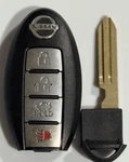 Nissan Smart Keyfob 4B Trunk Oem New Keyblade CWTWB735. Fixed Price $50.38.