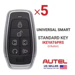 5X Autel Universal Smart Standard Button IKEYAT6PRS. Fixed Price $114.75.