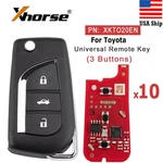 10X Xhorse XKTO20EN For Toyota Wire Remote Key 3 Button TOOL/VVDI2. Fixed Price $36.95.