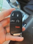 Oem Dodge 68143505AC Fcc: M3N-40821302 Btn Key Fob Remote 05026676AH. Fixed Price $34.00.