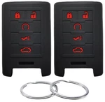 Silicone Rubber Key Fob Cover Compatible With (5 Buttons) 2006-2015 Cadillac .... Fixed Price $15.78.